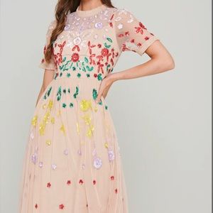 Frock & Frill Sylvia Sequin Maxi Dress